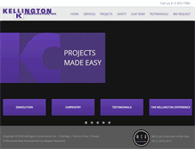 Tablet Screenshot of kellington.com